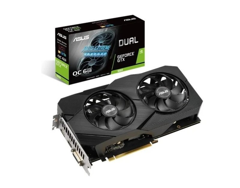 Asus GeForce GTX 1660 DUAL OC EVO 6GB Graphics Card