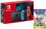 Nintendo Switch Neon & Mario + Rabbids Kingdom Battle