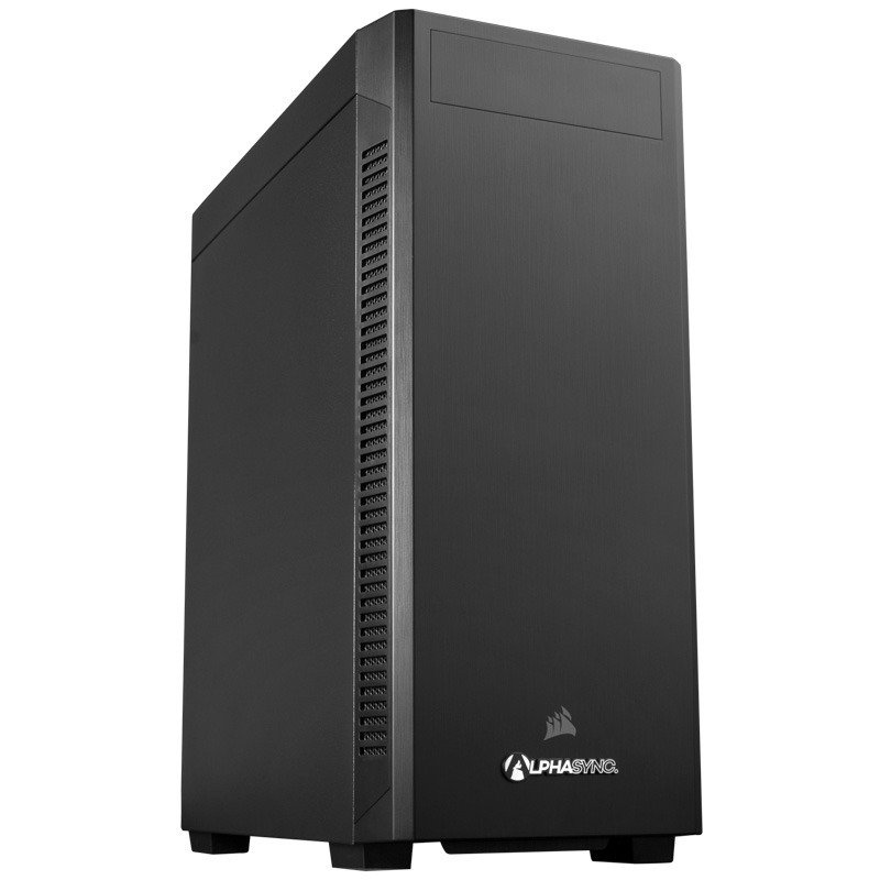 AlphaSync Workstation Core i7 9th Gen 32GB RAM 1TB HDD 240GB SSD 2 x Quadro P1000 Win10 Pro Desktop