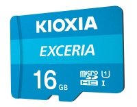 Kioxia 16GB Exceria U1 Class 10 microSD