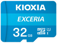 Kioxia 32GB Exceria U1 Class 10 MicroSDHC