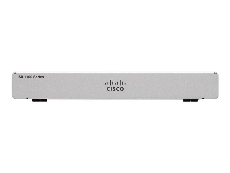 Cisco Integrated Services Router 1101 - 4 Port Router - Rack-mountable - GigE