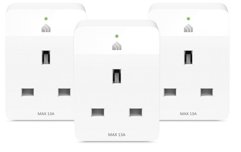 TP-Link KP105 Smart Plug Wi-Fi Slim Smart Plug Triple Pack - Works with Alexa/Google Home