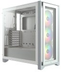 Corsair iCUE 4000X RGB Tempered Glass Mid-Tower - White