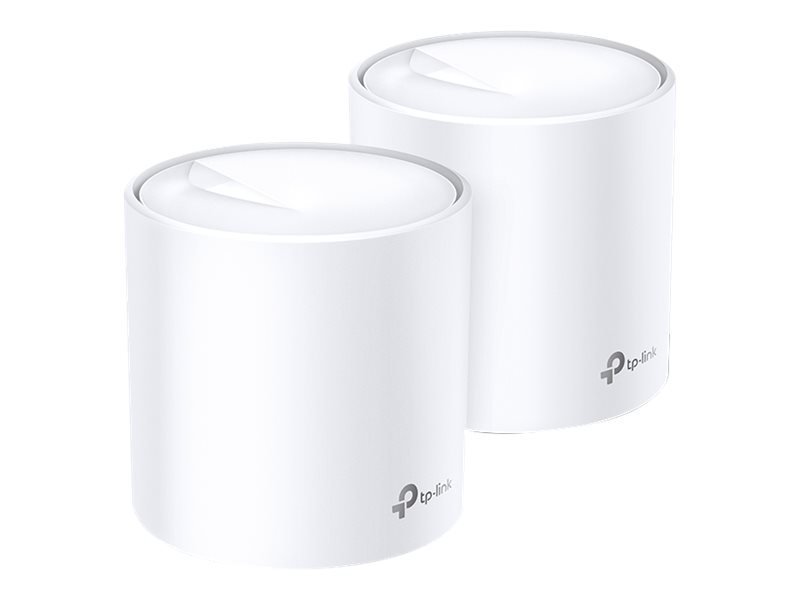 TP-Link DECO X20(2-PACK) Whole Home Mesh Wi-Fi 6 System