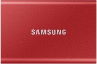 Samsung T7 Portable SSD - 500 GB - USB 3.2 Gen.2 External SSD - Metallic Red