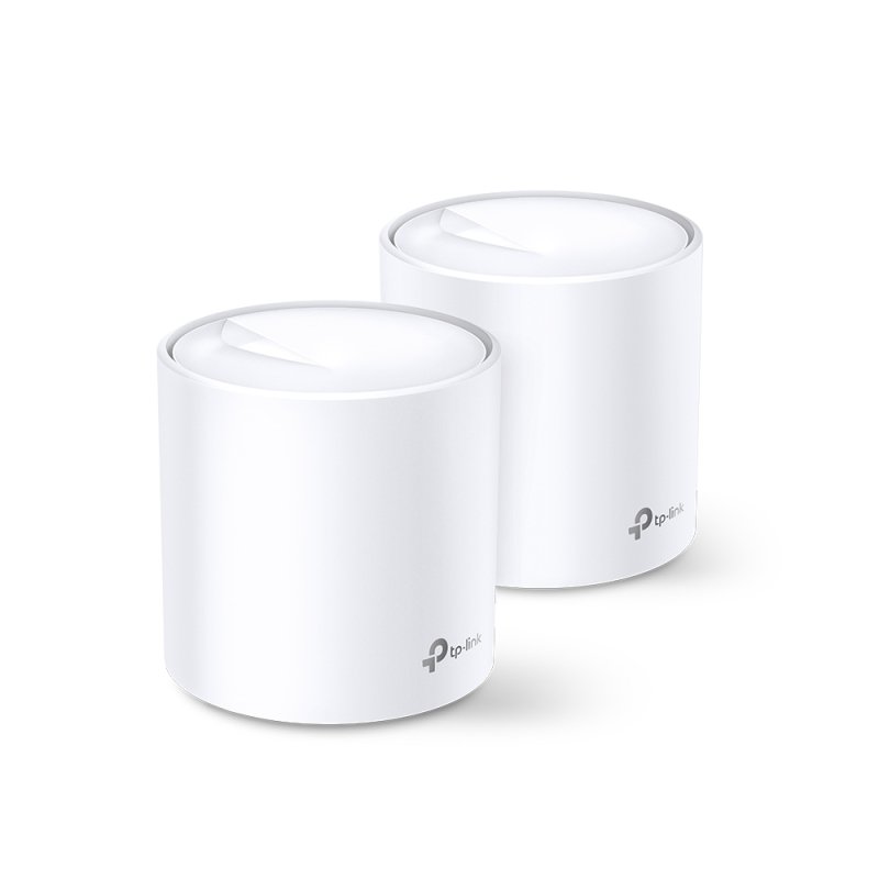 TP-Link DECO X60(2-PACK) - AX3000 Whole Home Mesh Wi-Fi 6 System