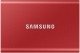 Samsung T7 2TB Portable SSD - Metallic Red