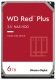 WD Red Plus 6TB 3.5" SATA NAS Hard Drive - (CMR)
