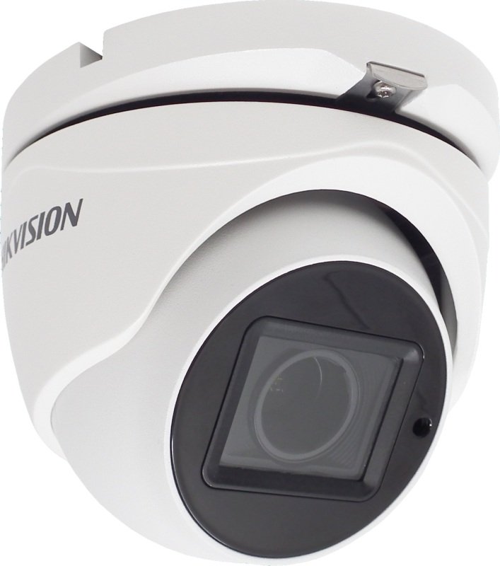Hikvision Turbo HD Value Series 5 MP PoC Motorized Varifocal Turret Camera - 2.8mm to 12mm