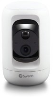 Swann Pan & Tilt 1080p Security Camera with Free 32GB MicroSD - Works with Alexa and Google Assistant