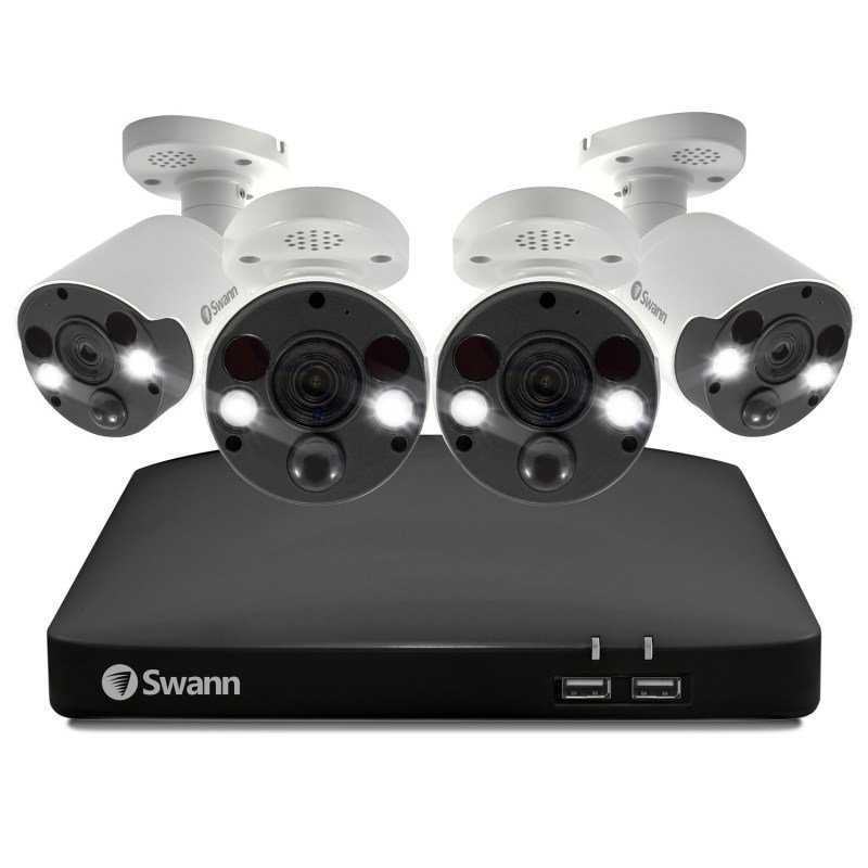 Swann 4 Camera 8 Channel 4K Ultra HD NVR Security System with 2TB HDD