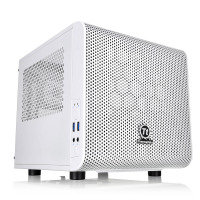 EXDISPLAY Thermaltake Core V1 Snow Mini-ITX Cube Case With Side Window