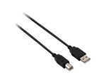 V7 USB CABLE 1.8M A TO B - BLACK USB 2.0 HI-SPEED M/M