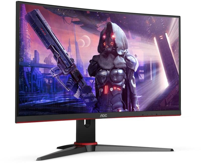 AOC 24 Inch Full HD Curved Gaming Monitor | Ebuyer.com