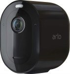 Arlo Pro3 Smart Home Security Cameras | Alarm | Rechargeable | Colour Night Vision | Indoor/Outdoor | 2K QHD | 2-Way Audio | Spotlight | Add on camera - SmartHub needed | VMC4040B - Black edition