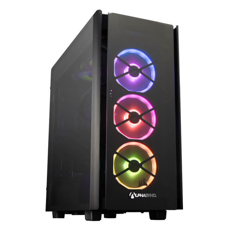 AlphaSync RTX 3090 Threadripper 3960X 64GB RAM 4TB HDD 1TB SSD Gaming Desktop PC