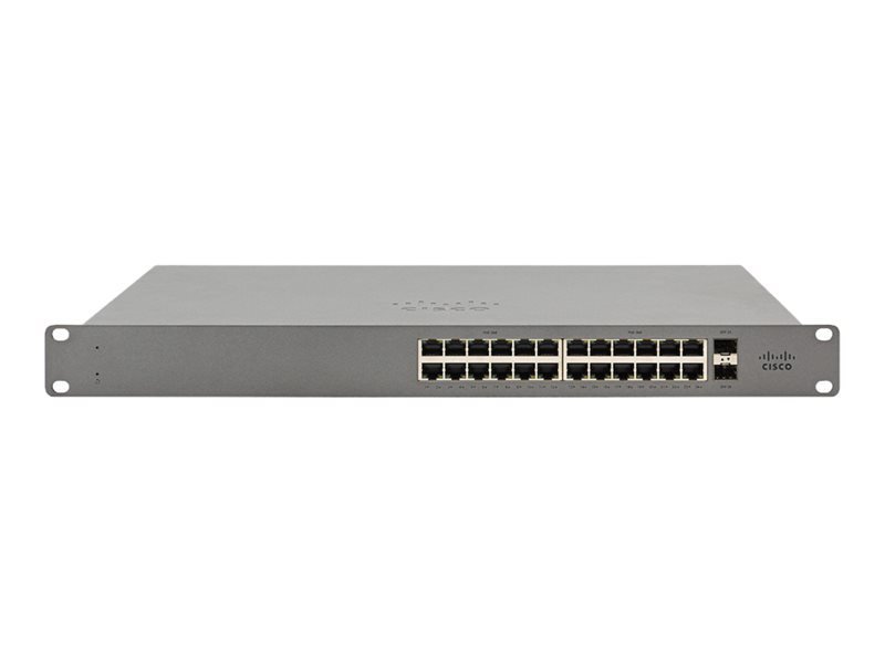 Cisco Meraki Go GS110-24P - Switch - 24 Ports - Managed - Rack-mountable 1U