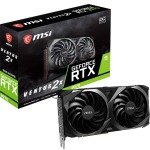 MSI GeForce RTX 3070 8GB VENTUS 2X OC Ampere Graphics Card
