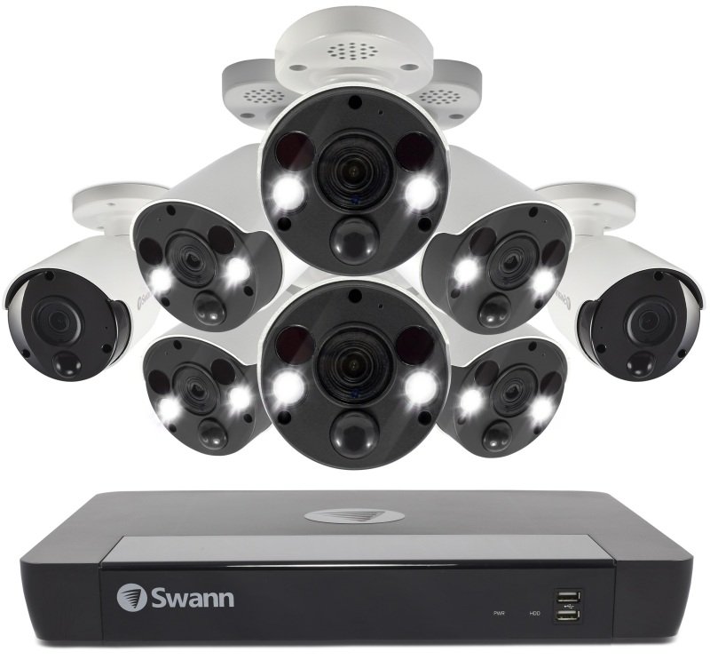 Swann 8 Camera 16 Channel 4K Ultra HD NVR Security System with 2TB HDD
