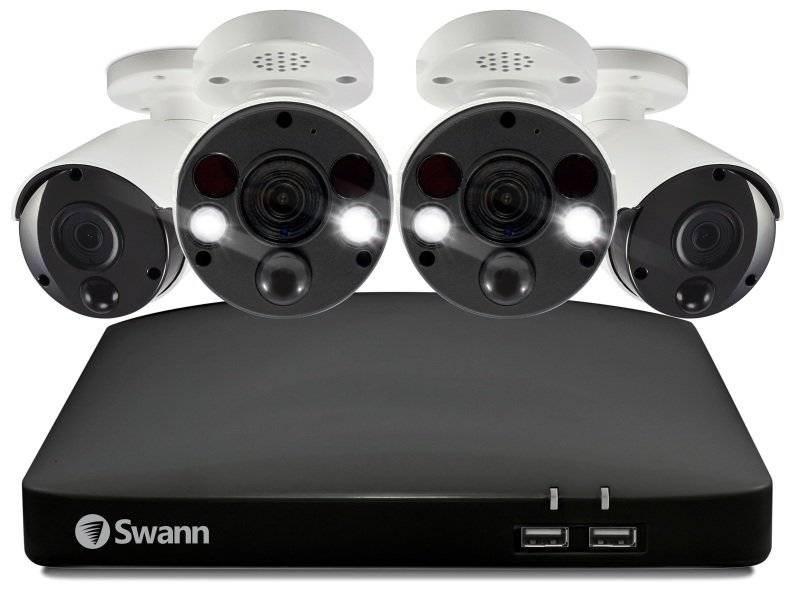 Swann 4 Camera 8 Channel 4K Ultra HD NVR Security System with 2TB HDD