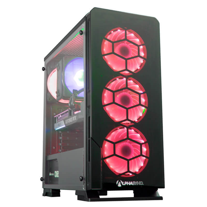 AlphaSync RTX 3070 Core i5 10th Gen 16GB RAM 1TB HDD 240GB SSD Gaming Desktop PC