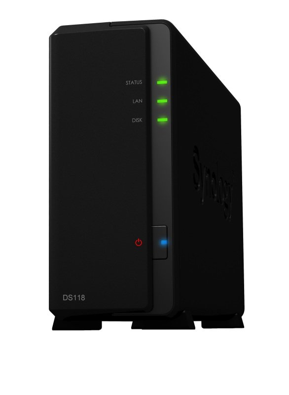 Synology DS118 4TB (1 x 4TB TOSH N300) 1 Bay Desktop NAS Unit