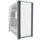 CORSAIR 5000D Mid-Tower ATX PC Case - Fits Multiple 360mm Radiators - Easy Cable Management - Two Included CORSAIR AirGuide Fans - White