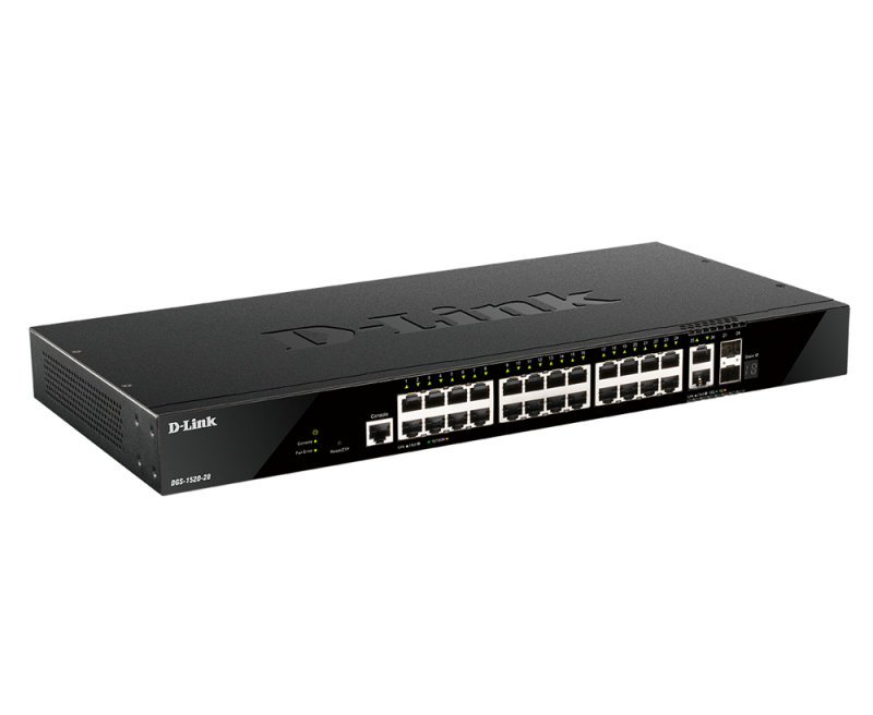 D-Link DGS-1520-28 26 Ports Manageable Layer 3 Switch