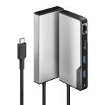 ALOGIC USB-C Fusion ALPHA 5-in-1 Hub with 100W Power Delivery - Space Grey