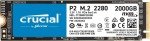Crucial P2 2TB Internal SSD, Up to 2400 MB/s (3D NAND, NVMe, PCIe, M.2)