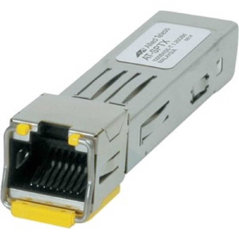 Allied Telesis AT-SPTX/I SFP (mini-GBIC) - 1 RJ-45 Duplex 10/100/1000Base-T Network LAN