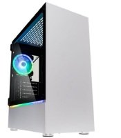 Kolink Bastion RGB Midi Tower Gaming Case - White