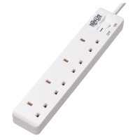 Tripp Lite PS4B18 - 4-Outlet Power Strip - British BS1363A Outlets