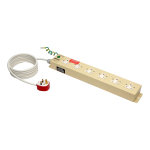 Tripp Lite PS610HGUK - UK BS-1363 Medical-Grade Power Strip with 6 UK Outlets