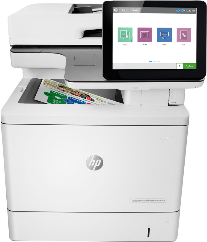 HP Color LaserJet Enterprise Flow MFP M578c A4 Colour Multifunction Laser Printer