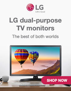 DJ1487 LG dual-purpose TV monitors